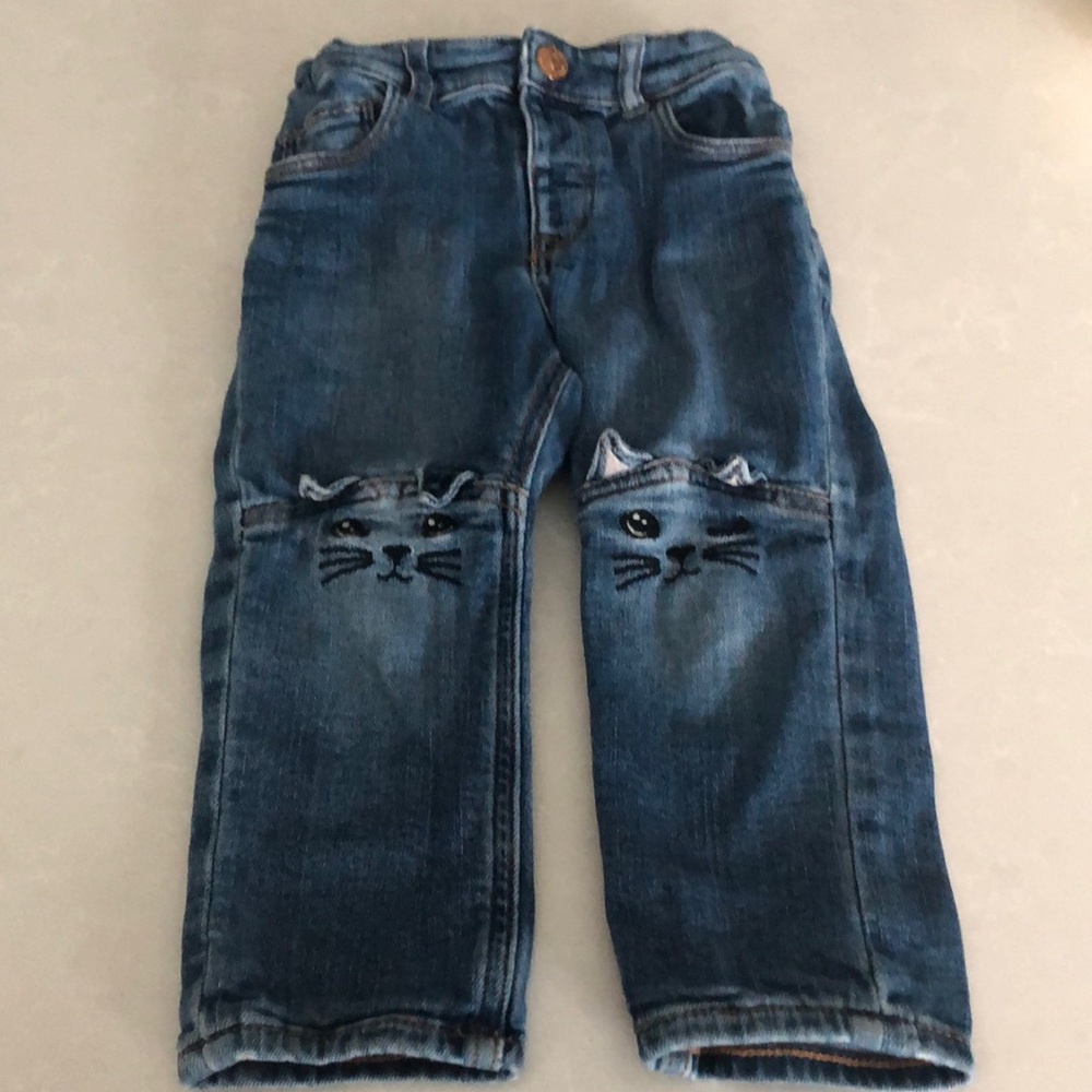 H&M jeans. 12-18 months.